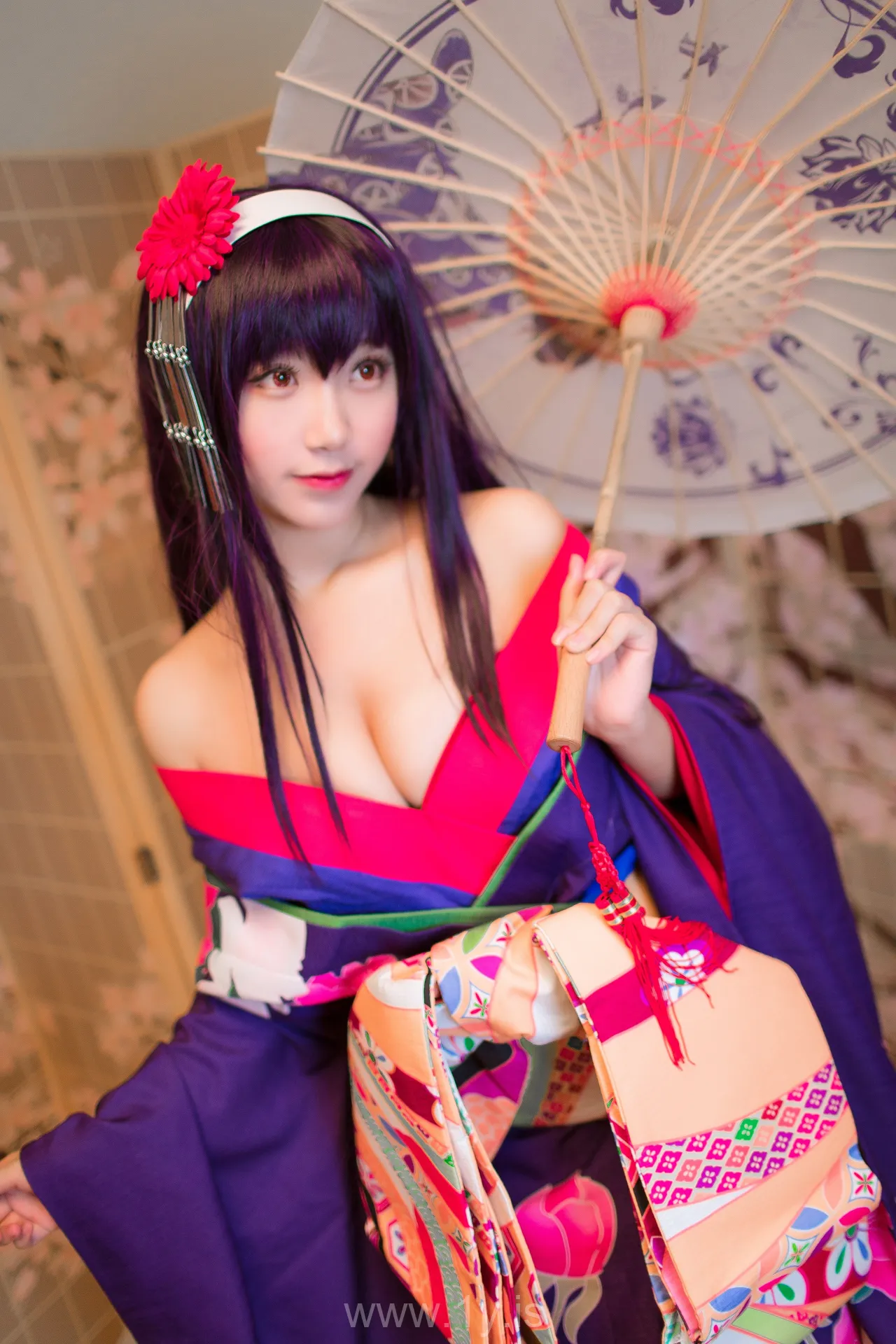 Coser@黑川 NO.025 Decent & Graceful Asian Babe 霞之丘诗羽学姐